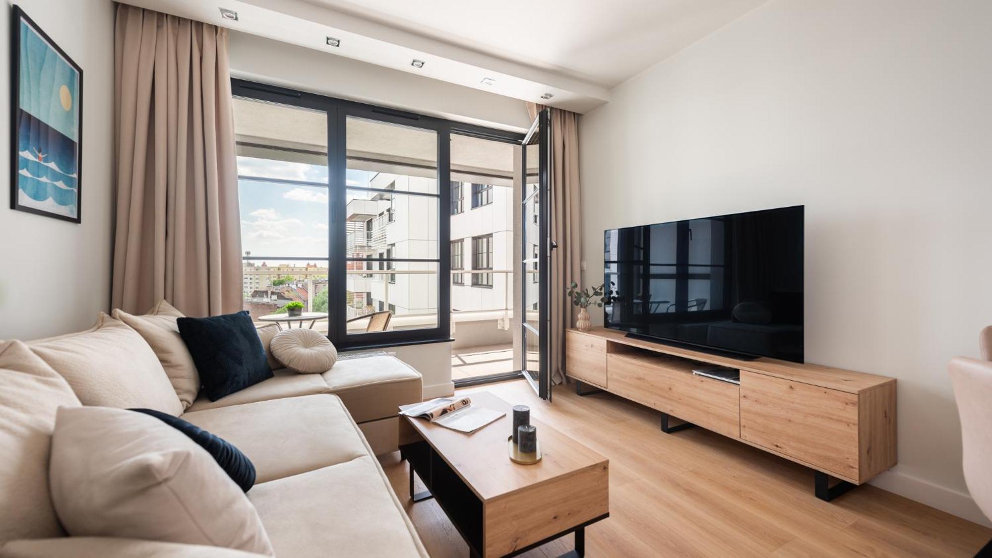 Flatbook - City Center Apartments Doki Living غدانسك المظهر الخارجي الصورة